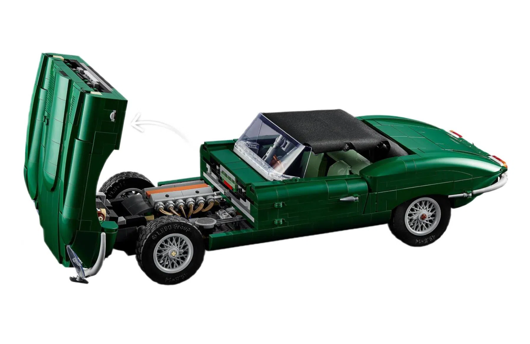 Jaguar E-Type Lego Icons